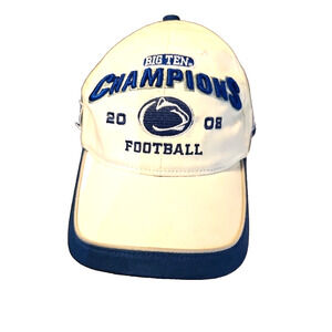 Penn State Nittany Lions 2008 Big Ten Champions College Football Hat Cap Logo